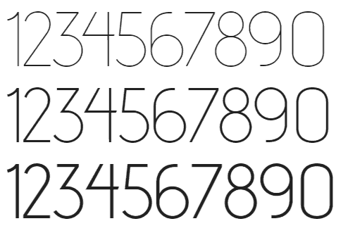 30 Best Free Number Fonts Cool Stylish For 2021