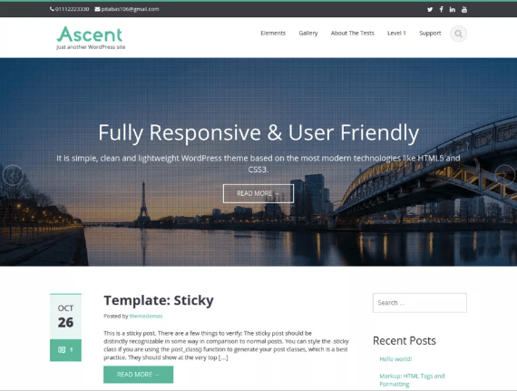 ascent wordpress theme for lawyers