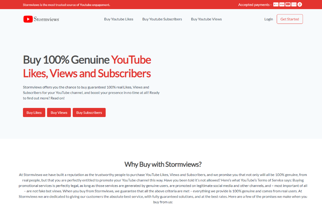 StormViews YouTube
