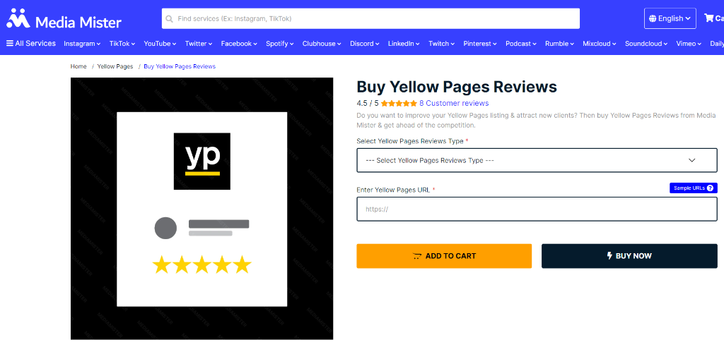 Media Mister Buy Yellow Pages Reviews