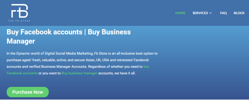 Buy Facebook Accounts And Verified Business Managers - Top 5 Websites  Updated